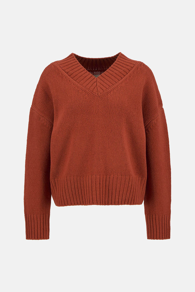Maglione Antonia con scollo a V
