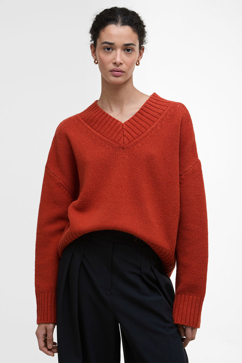 Maglione Antonia con scollo a V