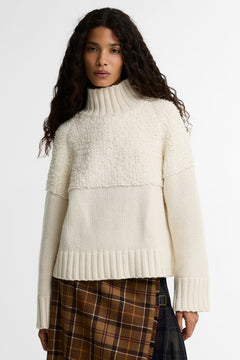 Maglione con collo a imbuto Rothley Barbour