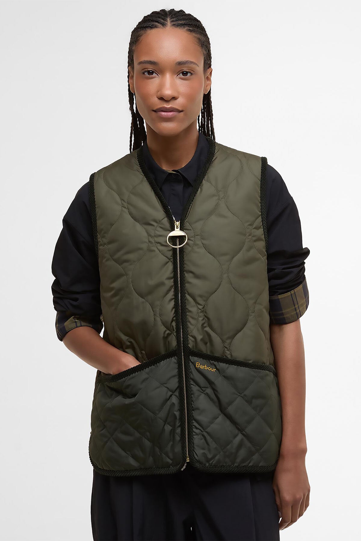 Klara Liner Fern leaf/sage/natur by Barbour Lady | Women | WP Store