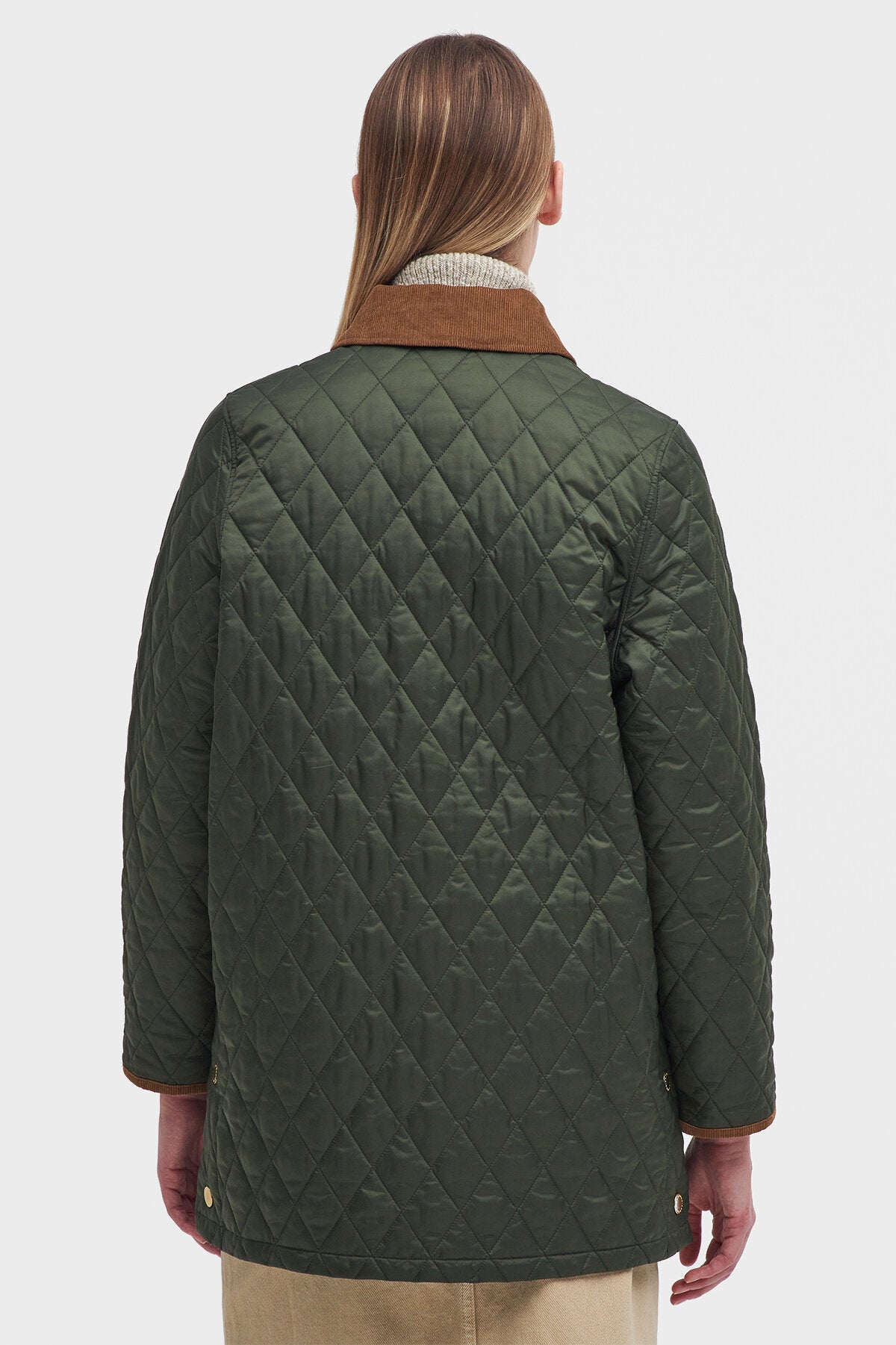 30th Anniversary Modern Liddesdale Quilted Jacket Olive/classic by 