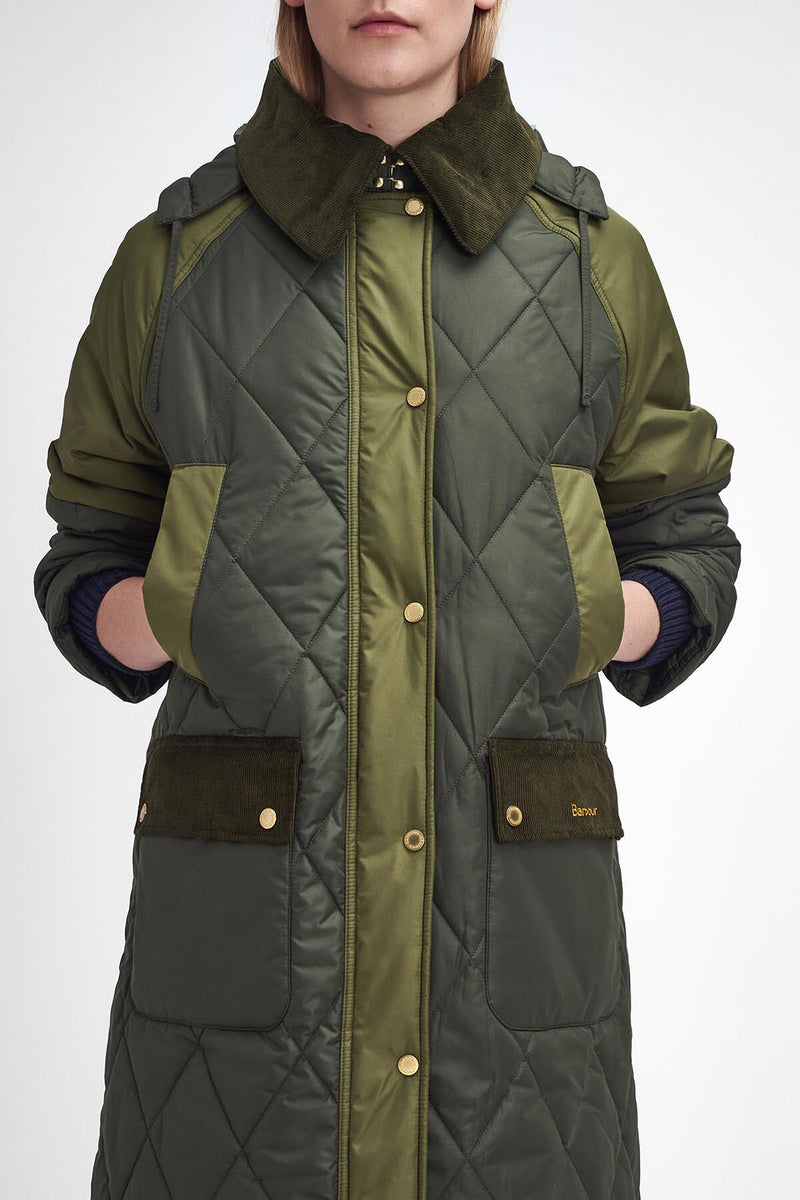 Cookston Longline Quilted Jacket