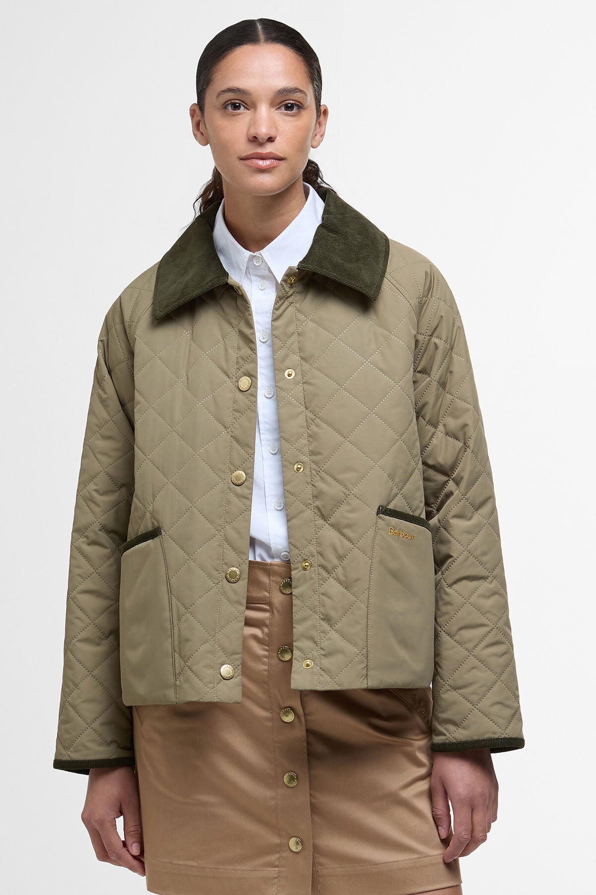 Barbour Anise Quilted Jacket Dusky green/ancient by Barbour Lady