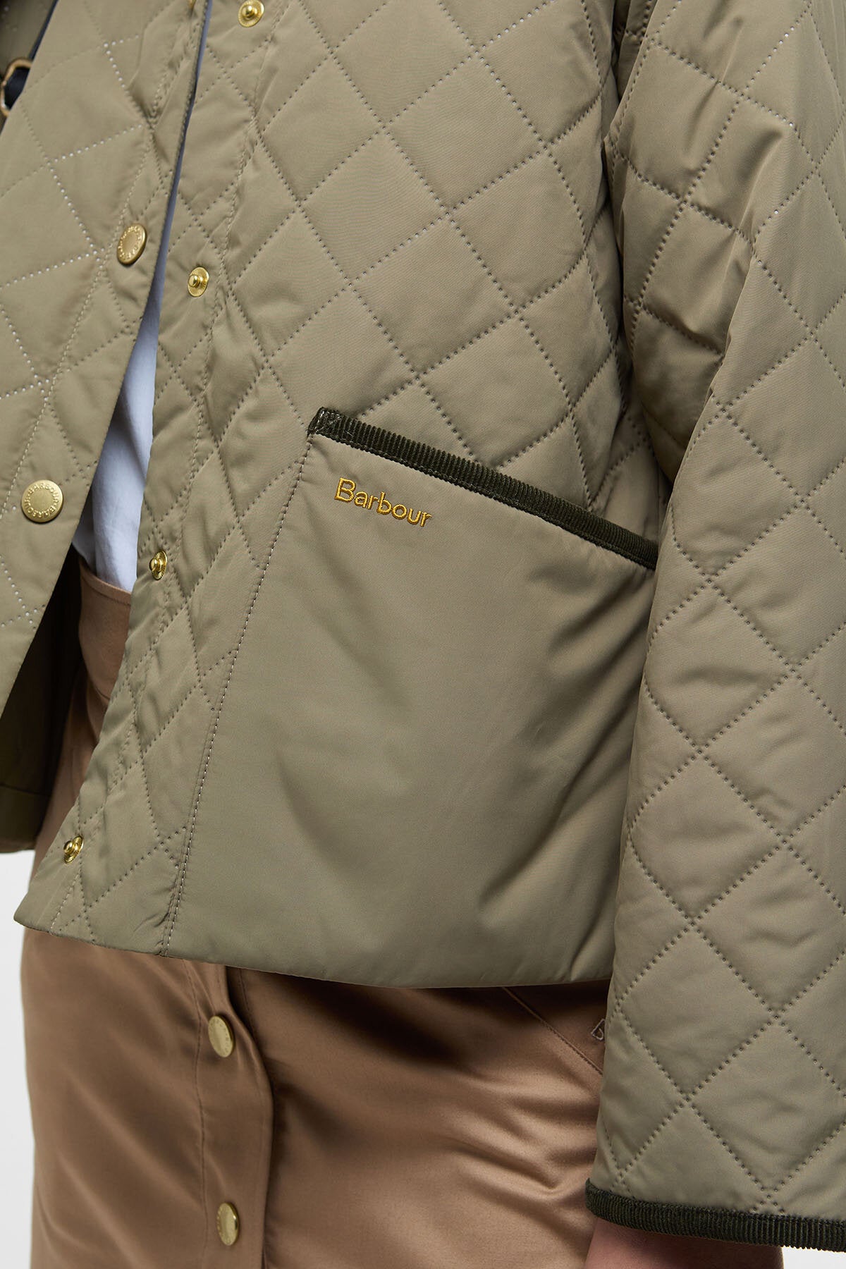 Barbour Anise Quilted Jacket Dusky green/ancient by Barbour Lady