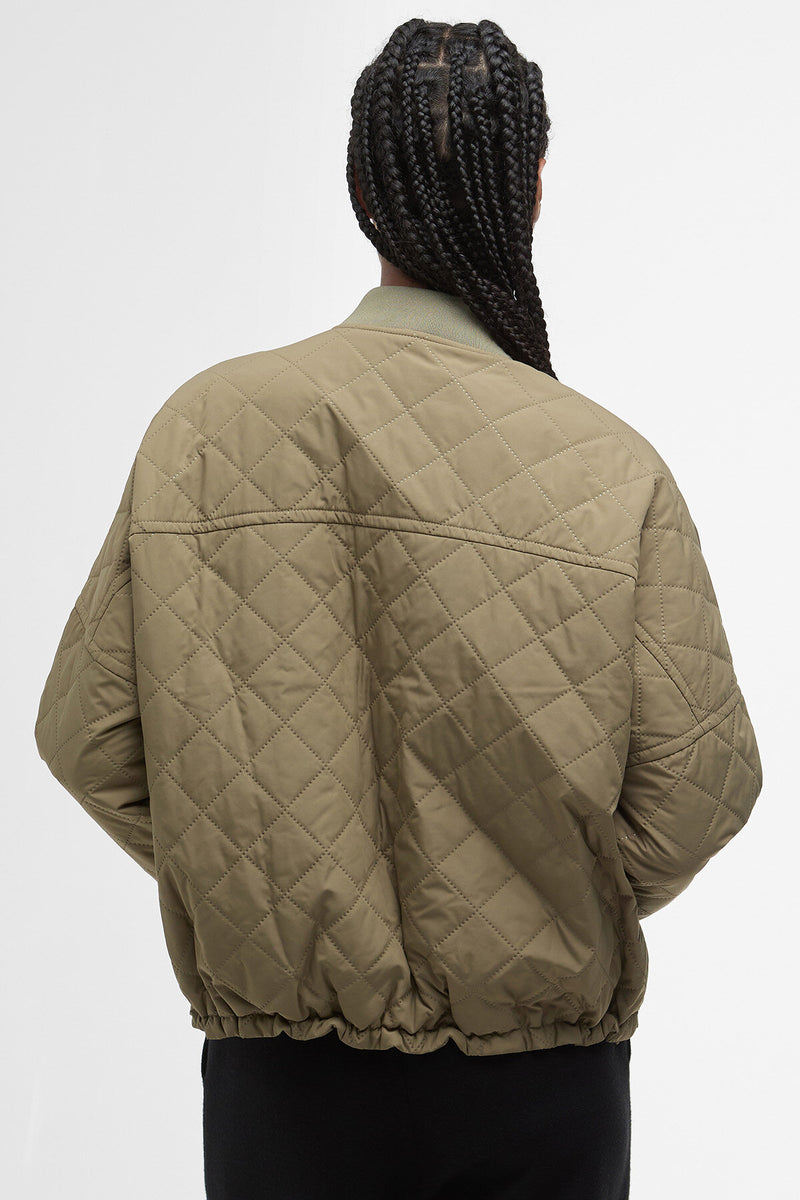 Emlyn Quilted Bomber Jacket