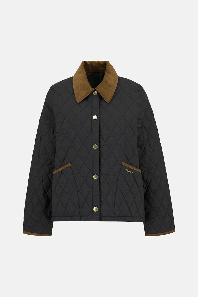 Barbour Icons Cropped Liddesdale Quilted Jacket