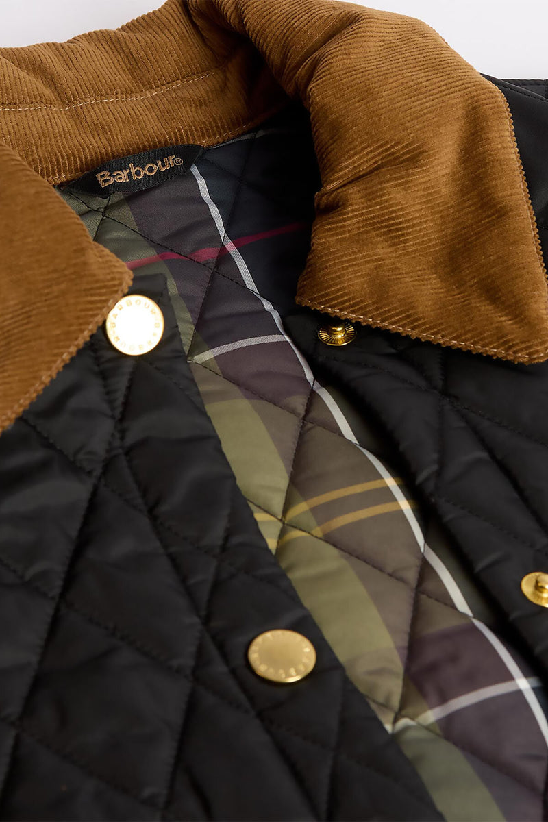 Barbour Icons Cropped Liddesdale Quilted Jacket