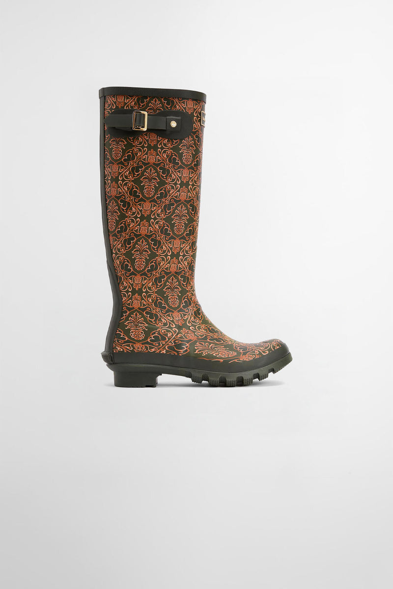 Stivali in gomma Cami Barbour x FARM Rio