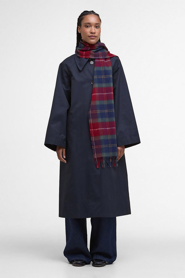 Sciarpa con motivo tartan