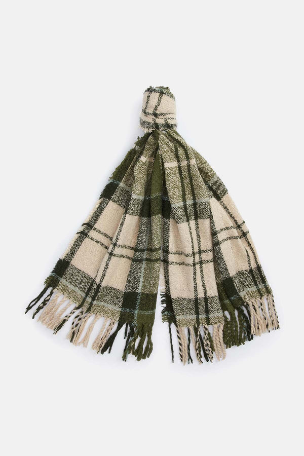 Sciarpa Tartan Boucle