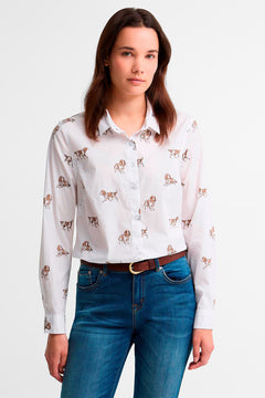 Camicia Brambles a maniche lunghe dalla vestibilità leggermente aderente