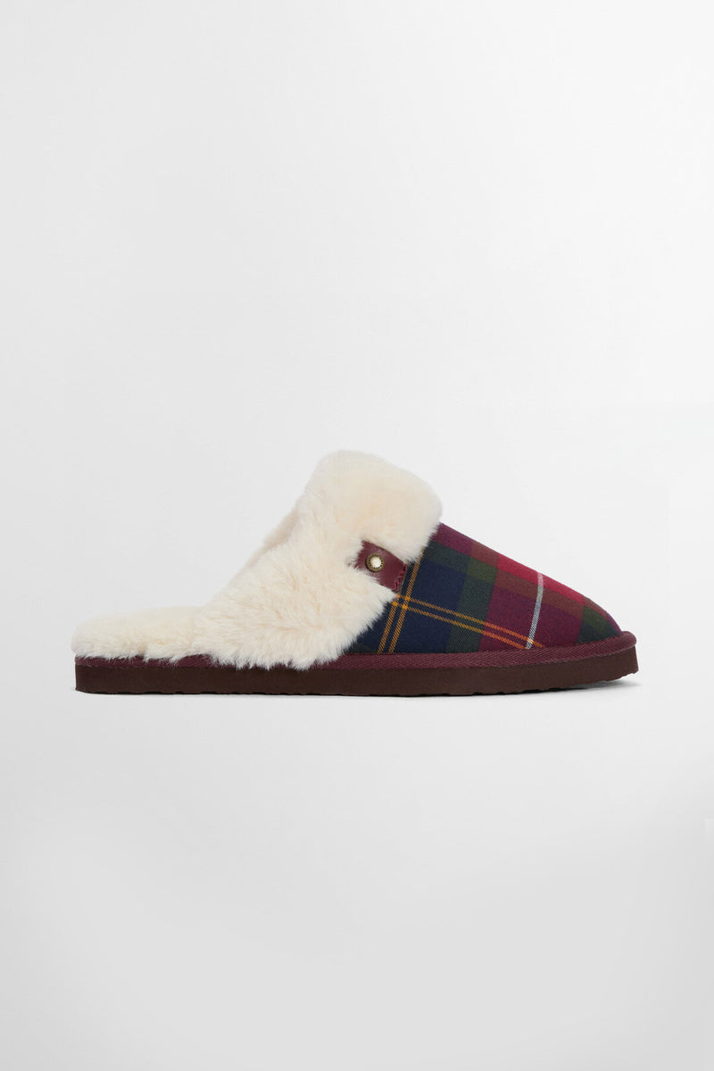Mule in tartan Claudia