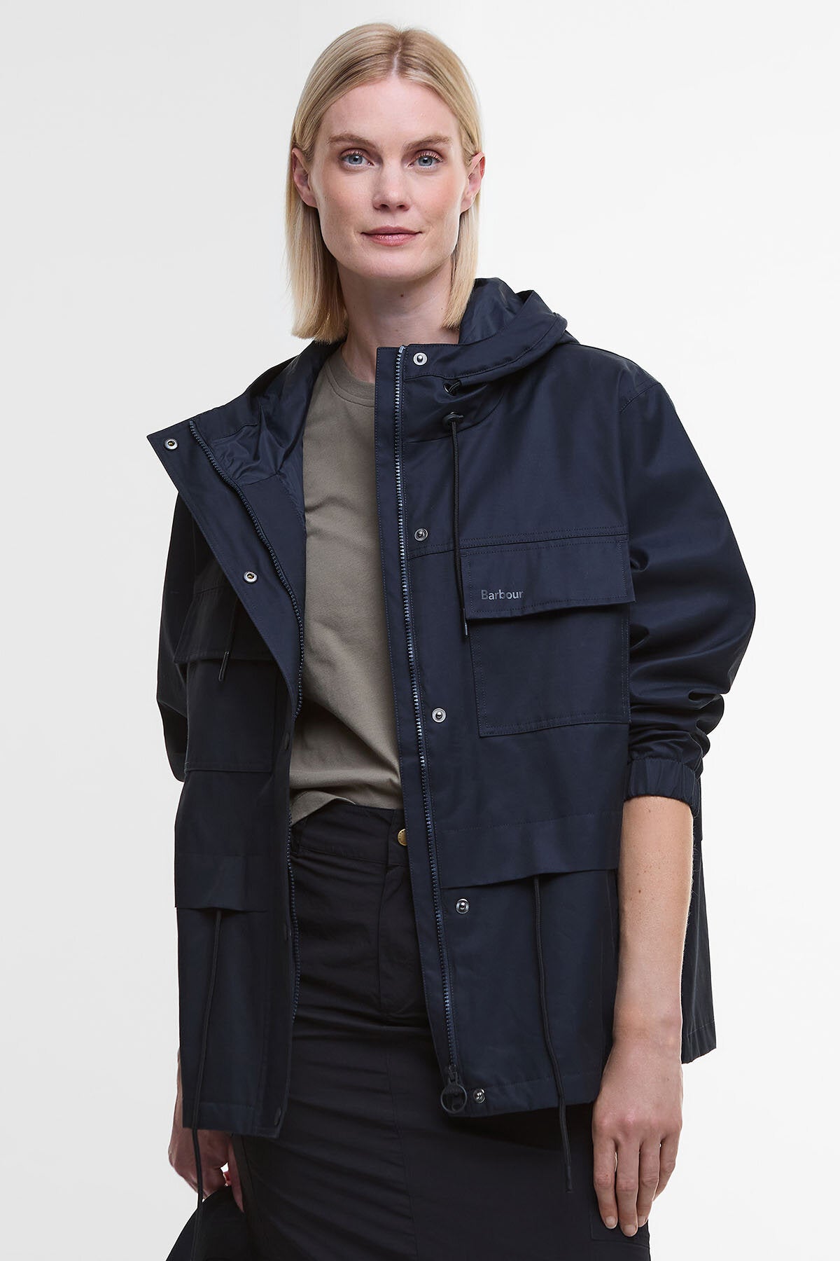 Barbour Reese Showerproof Jacket Dark navy by Barbour Lady | Women 