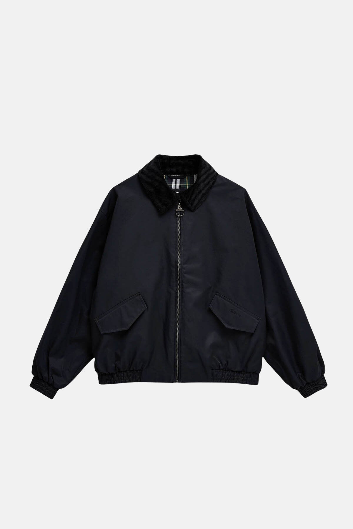 Barbour The Edit by Alexa Anna Showerproof Bomber Jacket Dark navy