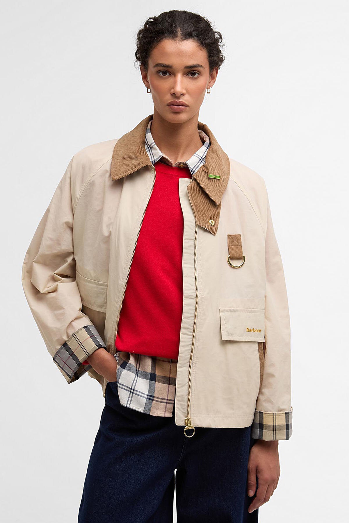 Barbour Icons Spey Showerproof Jacket Jasmine/dress by Barbour