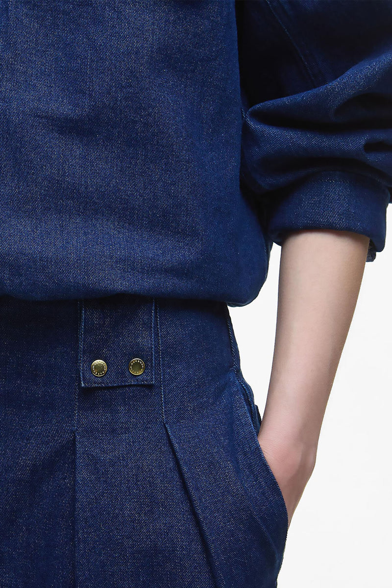 Pantaloni in denim a gamba ampia Arla
