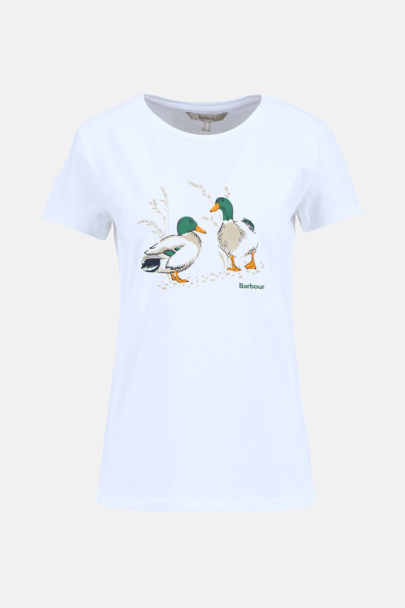 T-shirt con stampa Penfor Barbour