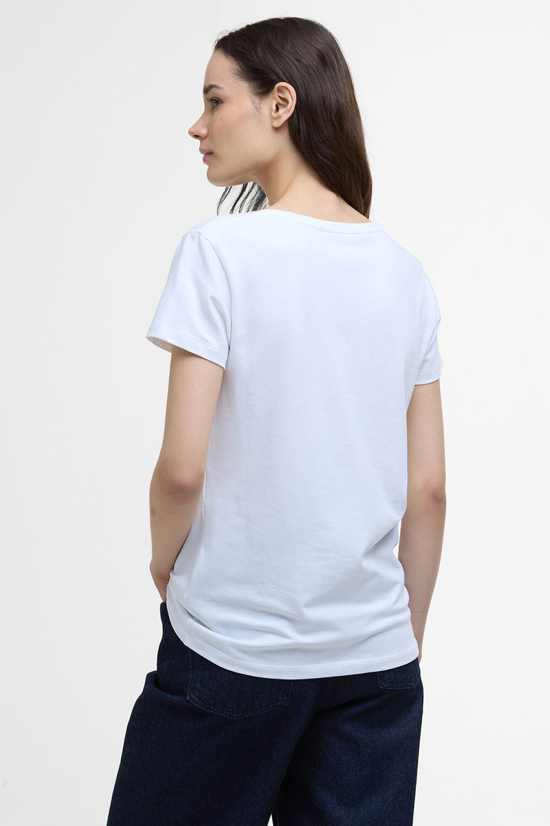T-shirt con stampa Penfor Barbour
