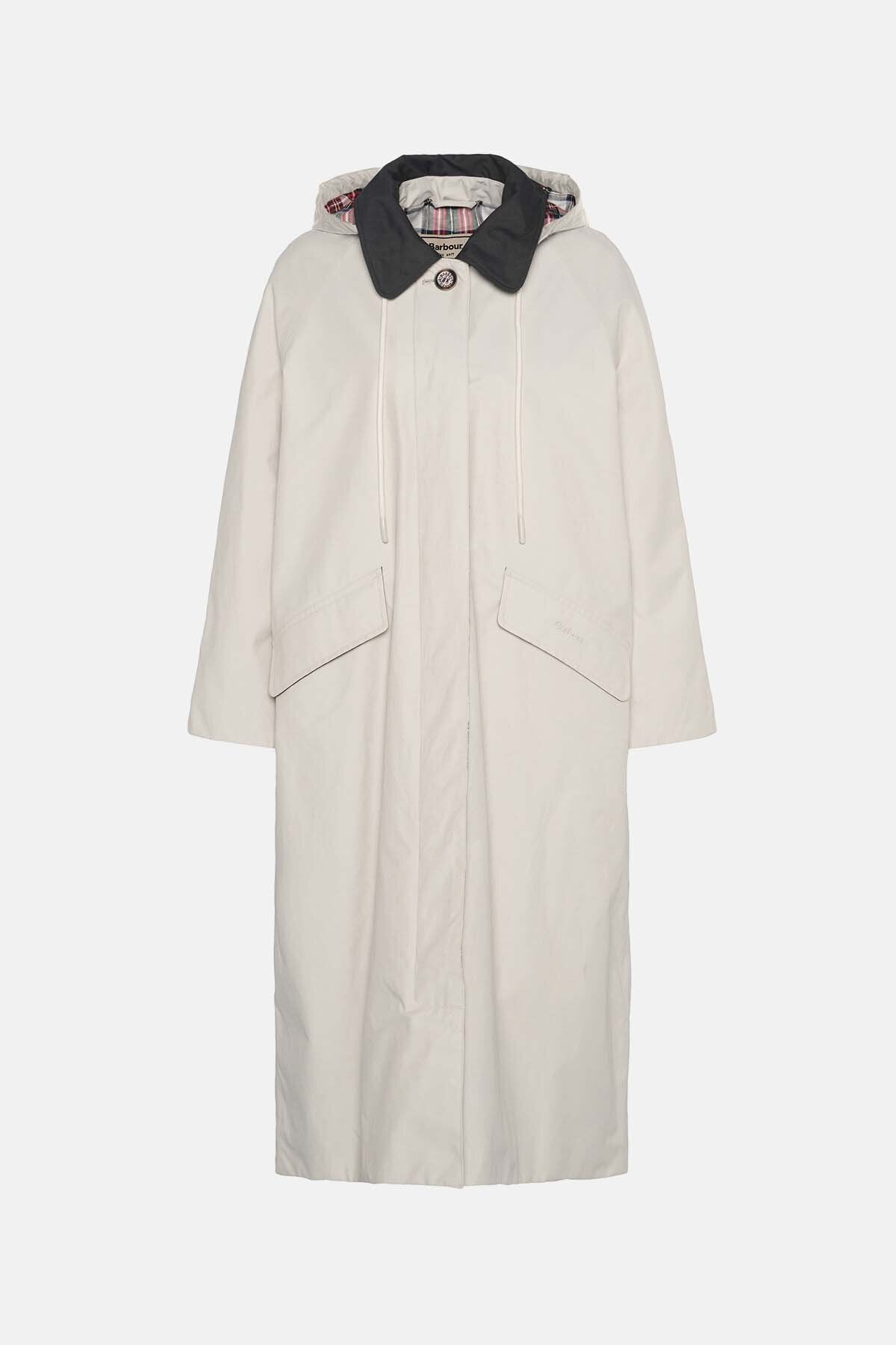 Barbour The Edit by Alexa Natalie Waterproof Trench Coat Mist