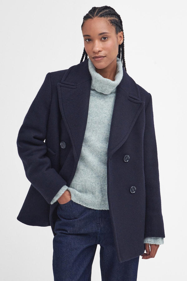 Ingrid Wool Peacoat