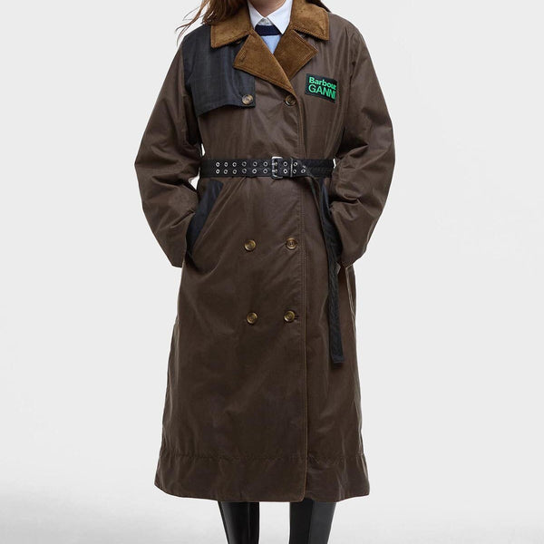 Barbour  Whitley Trench Coat Wax サイズ　36 Barbour whitley trench coat online