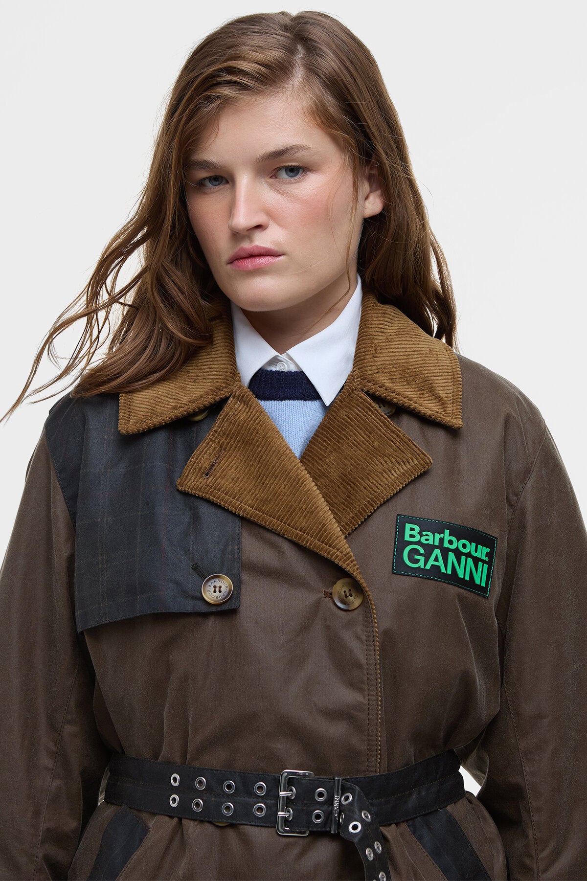 Barbour｜COATS (Barbour x GANNI WAX TRENCH Coat (LWX1450 Barbour Barbour Ganni Wax Trench | Shopbop