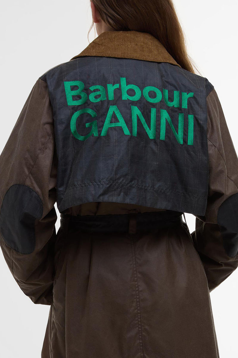 Trench cerato Barbour Ganni