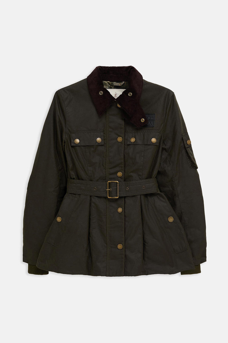 Barbour x ERDEM Constance Waxed Jacket