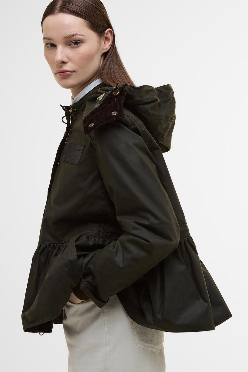 Barbour x ERDEM Dhalia Waxed Jacket