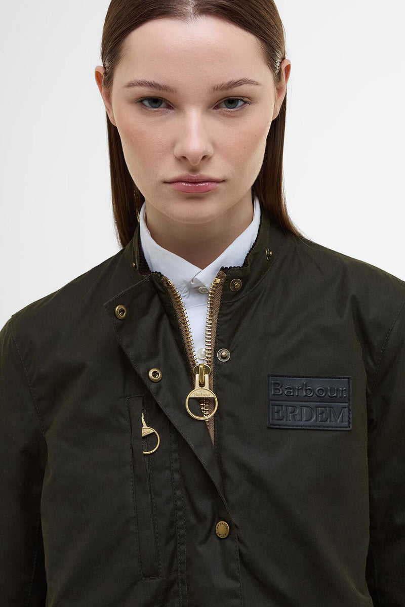 Barbour x ERDEM Dhalia Waxed Jacket