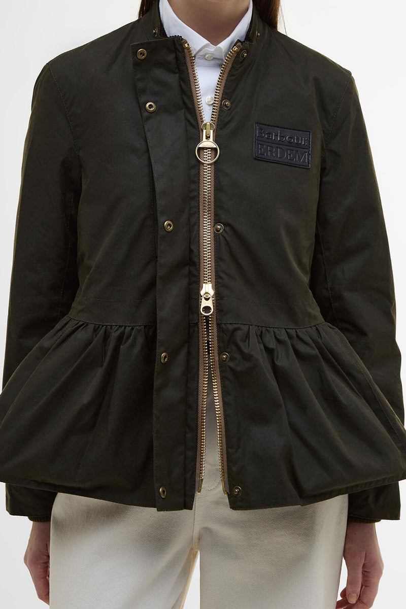 Barbour x ERDEM Dhalia Waxed Jacket