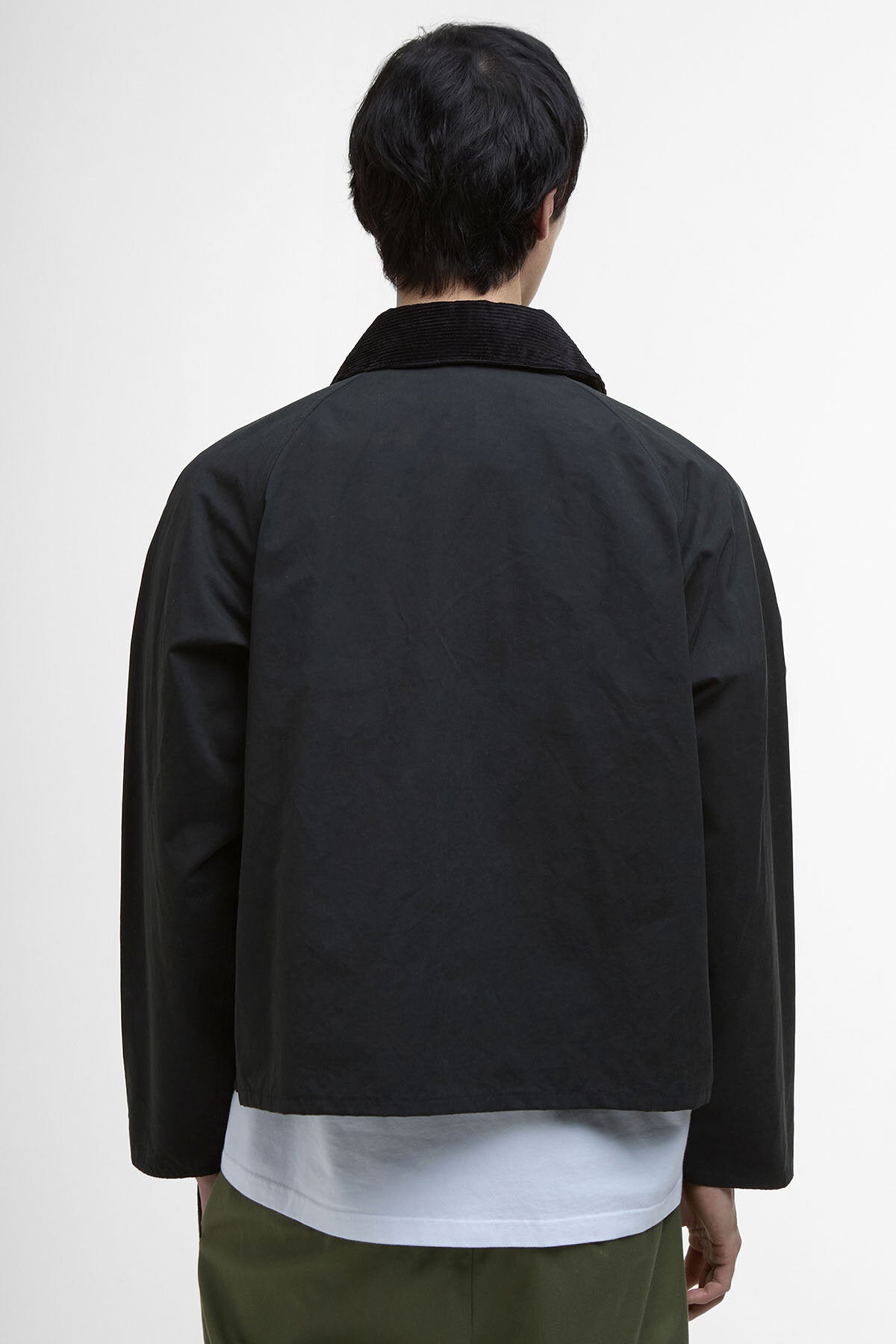 Barbour Spey Oversized Casual Jacket Black by Barbour | Men