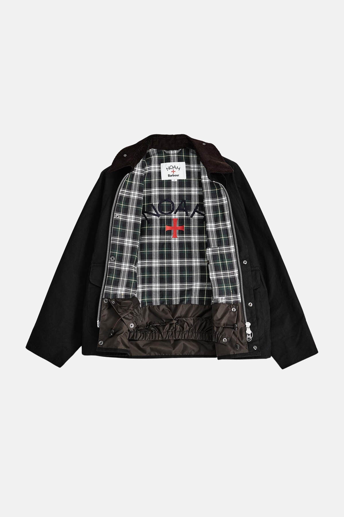 Barbour x NOAH Wading Casual Jacket Black by Barbour | Men | WP Store