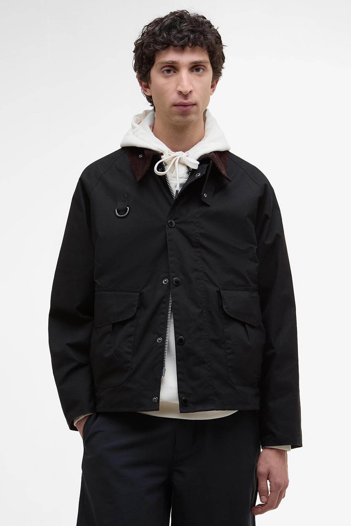ジャケット・アウター Noah X Barbour Wading Jacket Black M Barbour x NOAH Wading Casual Jacket Black by Barbour | Men