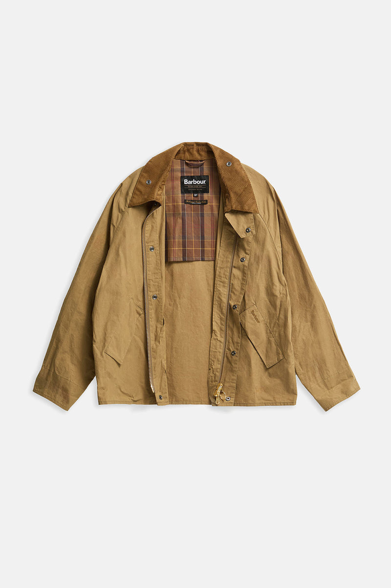 Transport Cotton Casual Jacket Golden khaki by Barbour | Men | WP