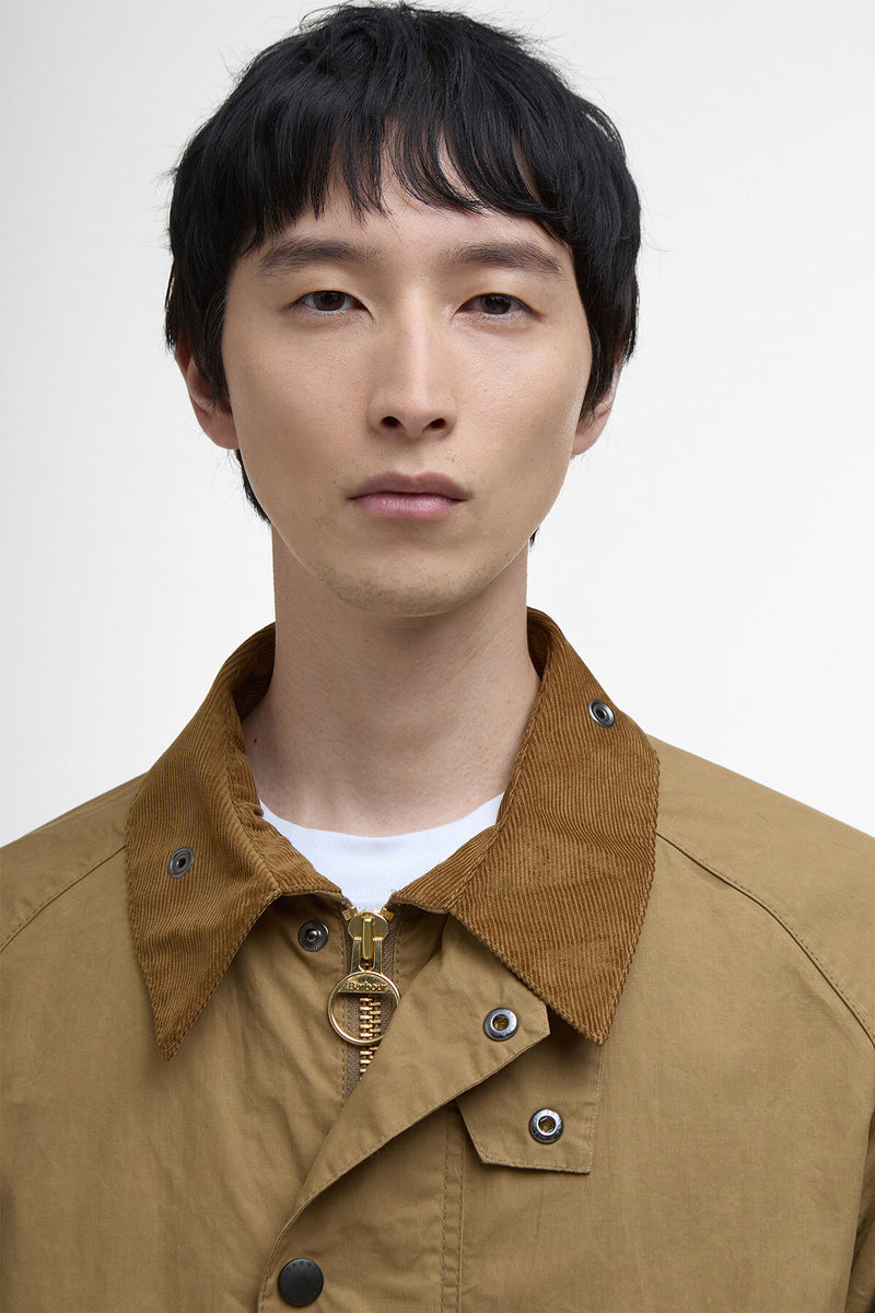 Transport Cotton Casual Jacket Golden khaki by Barbour | Men | WP
