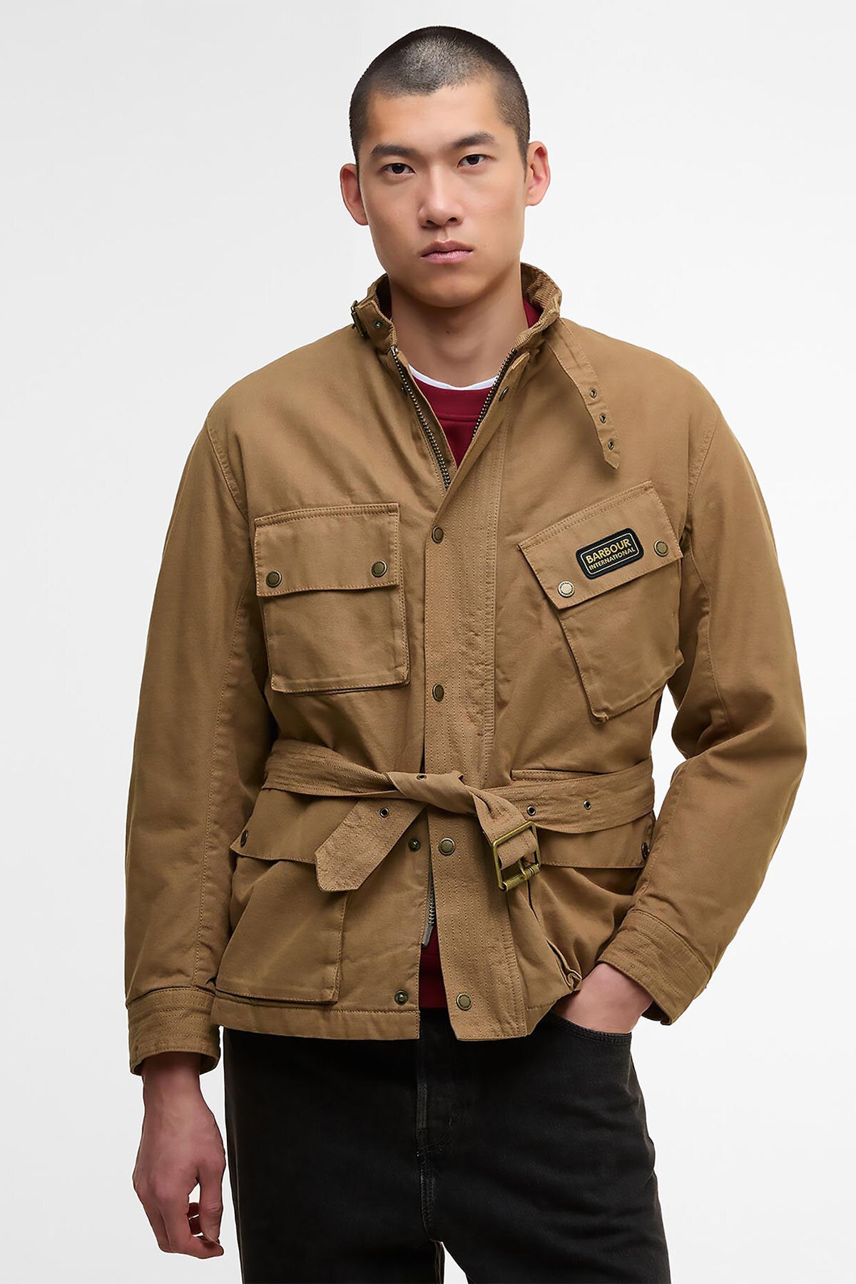 A7 Casual Jacket Sandstone by Barbour International | Men | WP Store