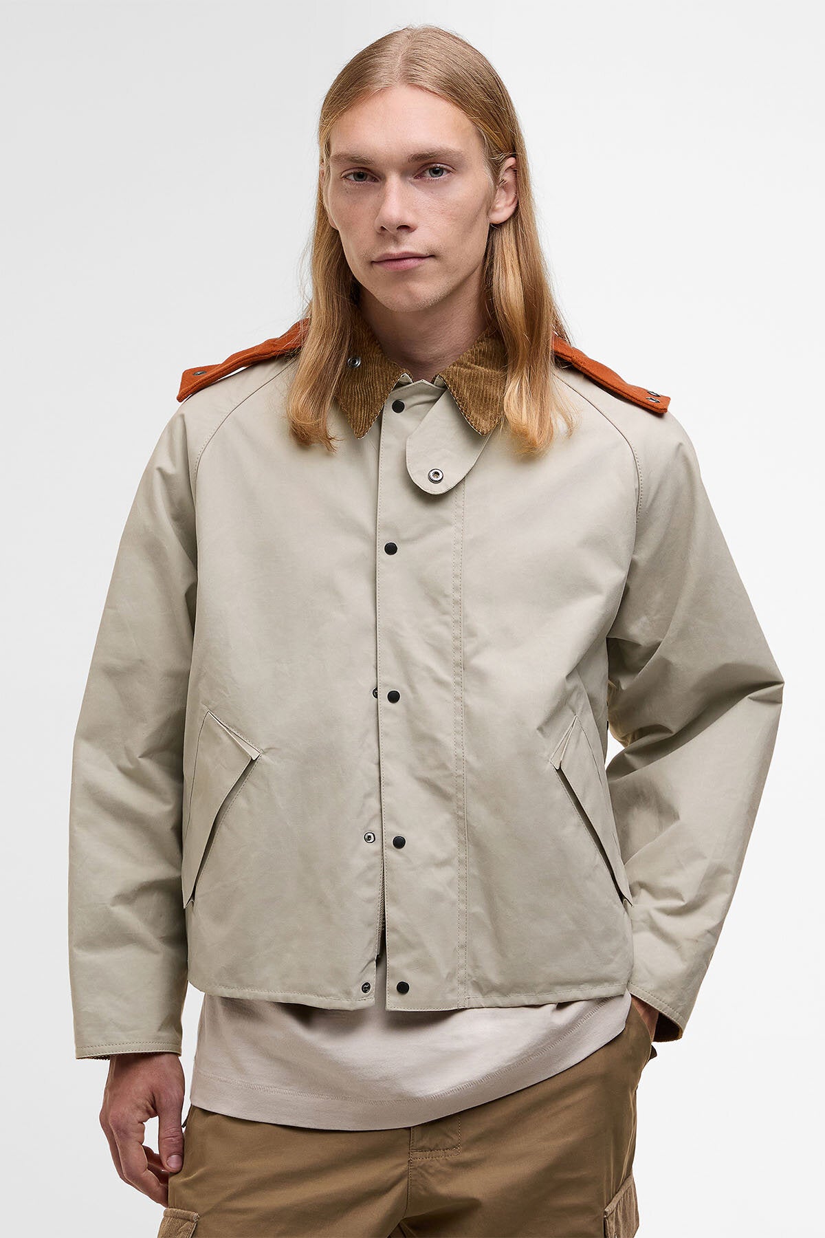 Barbour x Kaptain Sunshine Cruiser Casual Jacket Clay by Barbour