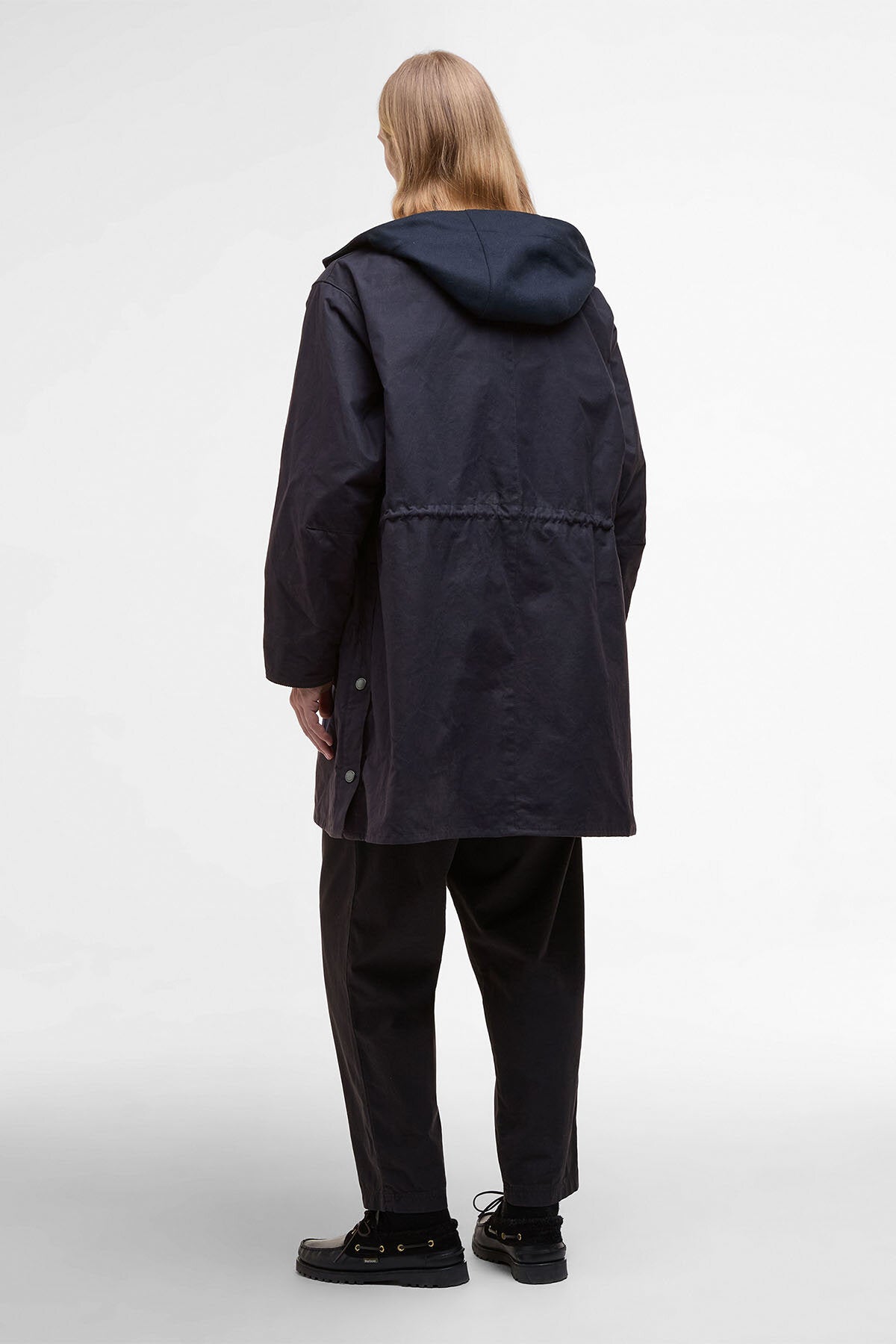 Barbour(バブアー) ティルダ　ジャケット　ネイビー　サイズ10 Barbour x Kaptain Sunshine Oversized Bedale Casual Field Coat Dark