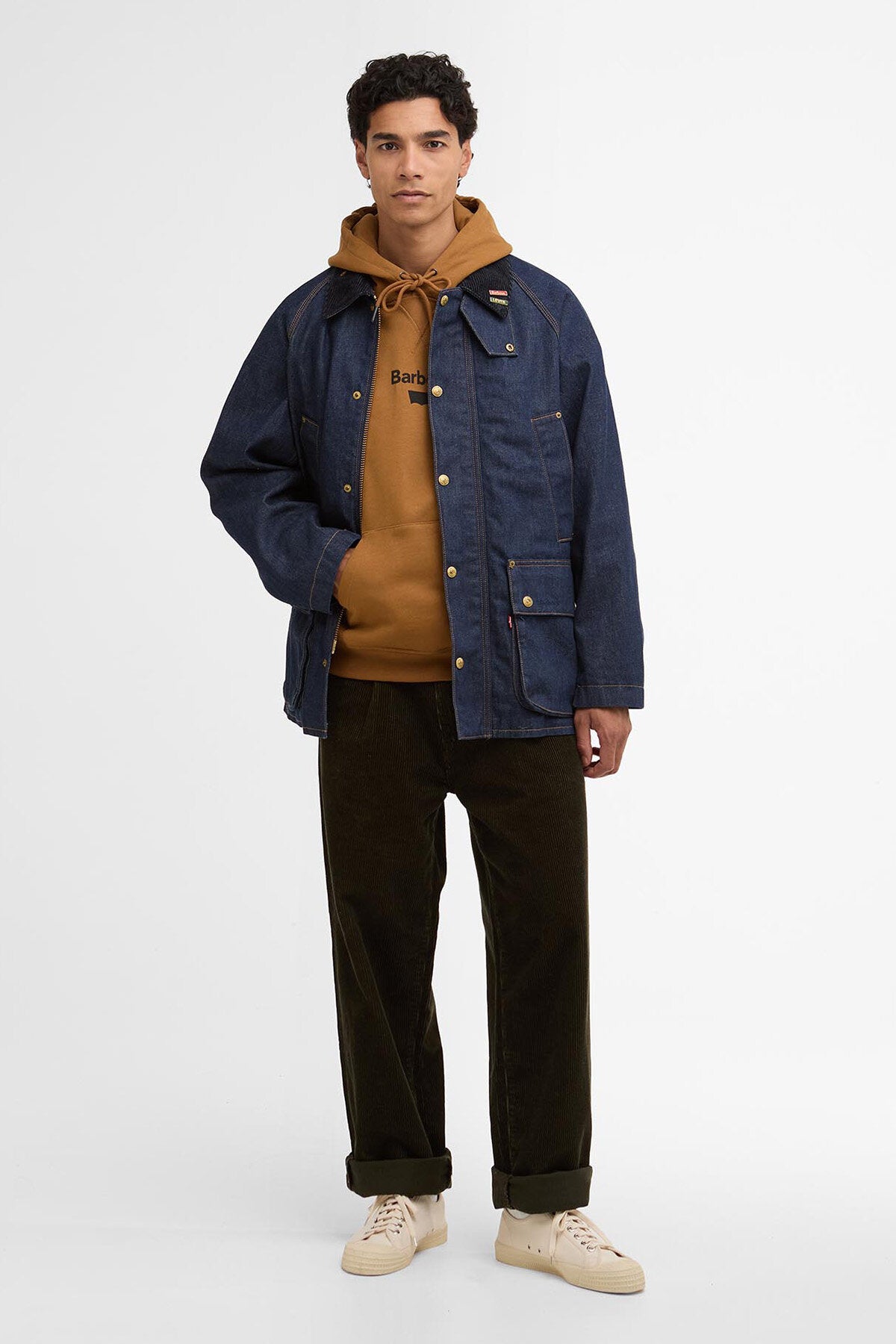 Barbour x Levi's Os Bdl Denim Jkt Dark authentic by Barbour | Men
