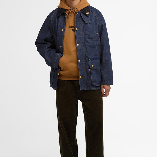 Barbour x Levi's Os Bdl Denim Jkt Dark authentic by Barbour | Men