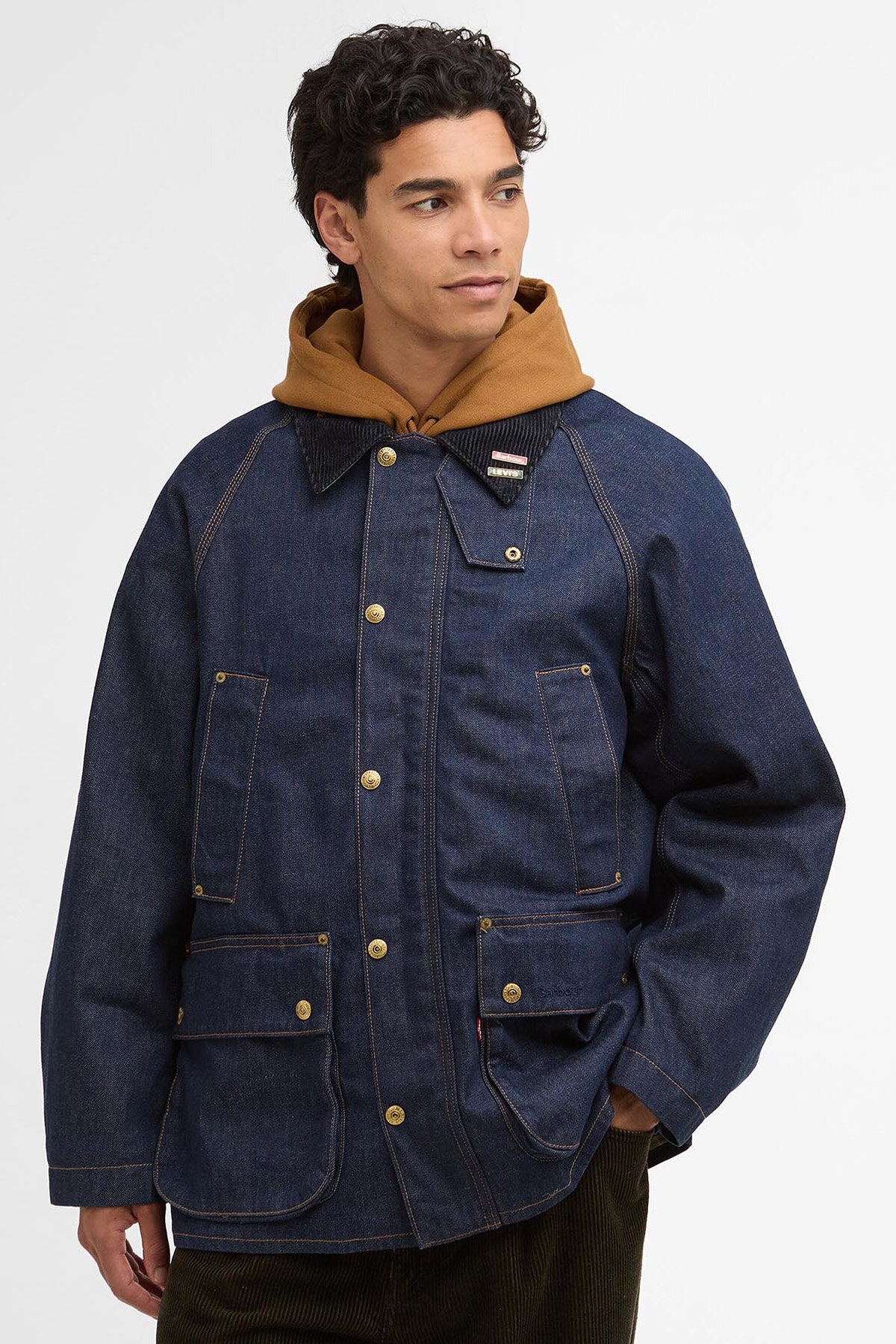 Barbour x Levi's Os Bdl Denim Jkt Dark authentic by Barbour | Men