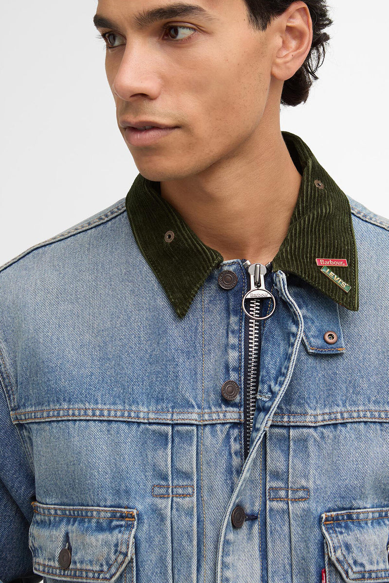 Giacca in denim Type II Barbour x Levi's