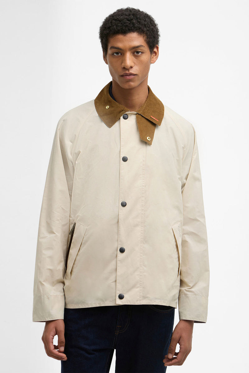 Barbour Icons Transport Casual Jacket Oatmeal by Barbour | Men