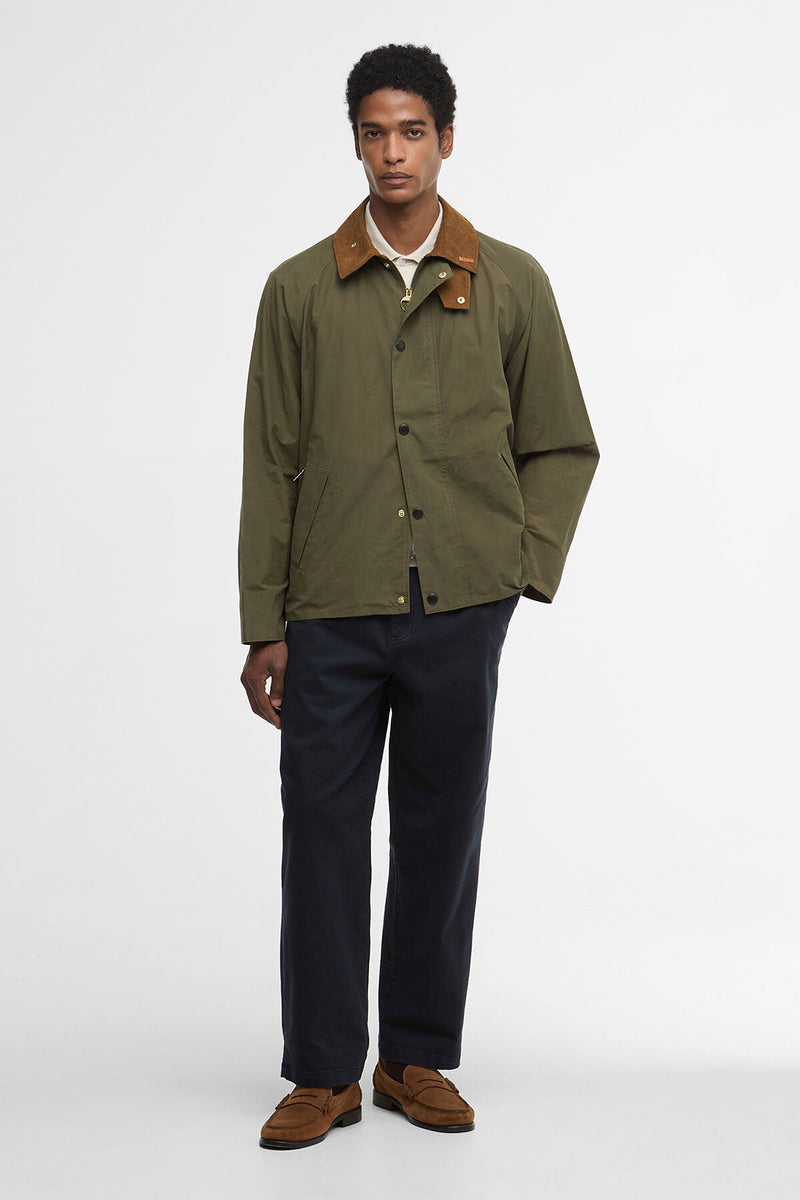 Barbour Icons Transport Casual Jacket Ivy green by Barbour | Men
