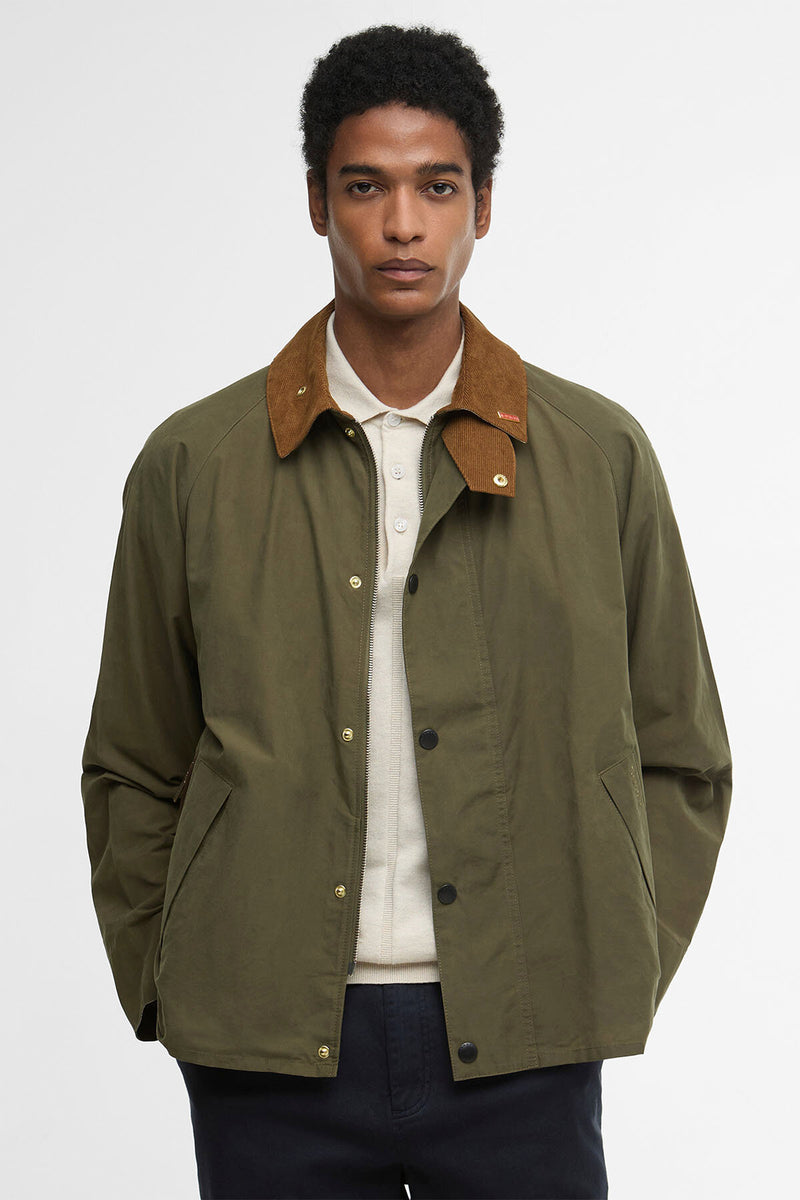 Barbour Icons Transport Casual Jacket Ivy green by Barbour | Men