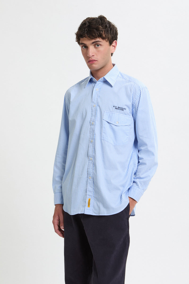 Camicia Mercer Con Ricamo