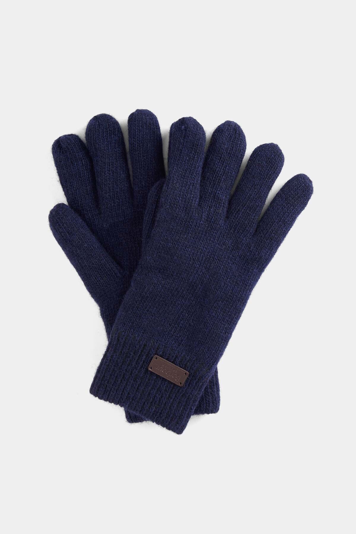 Carlton Gloves Navy by Barbour Men WP Store