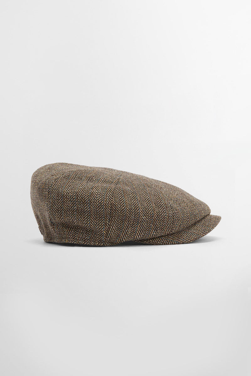 Cappello baker boy Fyne in tweed