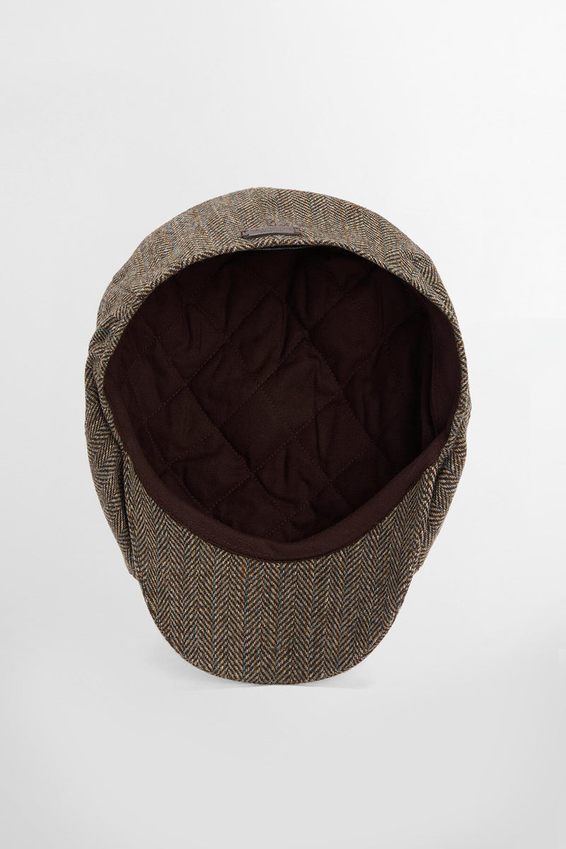 Cappello baker boy Fyne in tweed